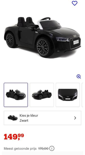 Audi Elektrische Kinderauto R8 Spyder - Op Afstand Bestuurba beschikbaar voor biedingen