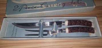 Vintage Messen Set - 2-Delig beschikbaar voor biedingen