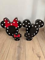 Disney lampen Mickey en Minnie Mouse, Verzamelen, Disney, Ophalen, Mickey Mouse, Gebruikt, Beeldje of Figuurtje