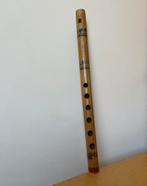 Houten bamboefluit blaasinstrument, Ophalen of Verzenden