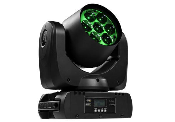 Prolights Reflex Moving Head Beam 7x10W - 6 Cases Beschikbaa, Muziek en Instrumenten, Licht en Laser, Gebruikt, Licht, Kleur, Ophalen