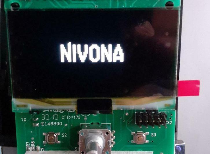 Reparatie Display Nivona Typ 691 NICR 830, 840, 850 etc., Witgoed en Apparatuur, Koffiezetapparaten, Ophalen of Verzenden