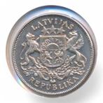 Letland 2 Lati 1925 (Zeer fraai+), Ophalen of Verzenden, Overige landen, Losse munt, Zilver