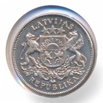 Letland 2 Lati 1925 (Zeer fraai+)   beschikbaar voor biedingen