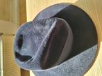 Beaver felt hoed mt 59 donkerblauw Huckel (Stetson), Ophalen of Verzenden, Zo goed als nieuw