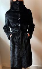 DNA fur coat , zwart - Maat M, Kleding | Dames, Jassen | Winter, Verzenden, Zo goed als nieuw, Maat 38/40 (M), Zwart