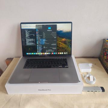 MacBook Pro 16 inch 2019 32gb ram met garantie 