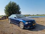BMW E36 325i Coupe 1993 Project, Fabrieksaf M3, Sportleder,, Auto's, Achterwielaandrijving, 1280 kg, Zwart, Blauw