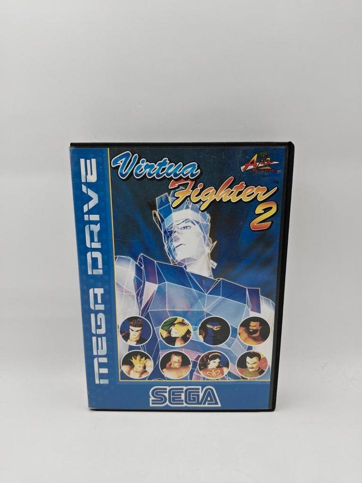 Virtua Fighter 2 Sega Mega Drive, Spelcomputers en Games, Games | Sega, Zo goed als nieuw, Mega Drive, Racen en Vliegen, 1 speler