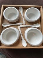 Nieuw Schaaltjes Set (4 stuks) met Lepeltjes, Ophalen, Keramiek, Nieuw, Schaal of Schalen