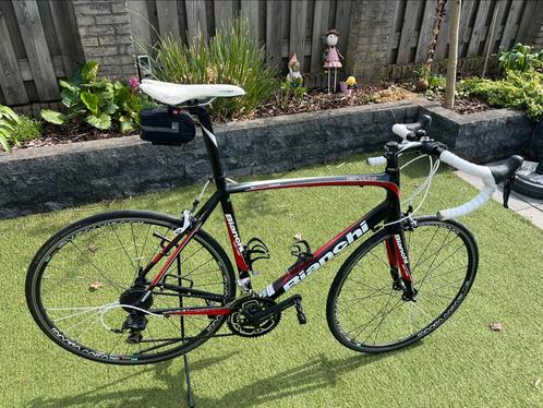 Bianchi Impulso 56cm racefiets, Fietsen en Brommers, Fietsen | Heren | Sportfietsen en Toerfietsen, Gebruikt, Overige merken, Meer dan 20 versnellingen