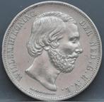 Mooie rijksdaalder 1868 - 2 1/2 gulden 1868 Willem 3, Koning Willem III, Verzenden, Zilver, Losse munt