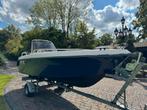 Console boot met motor en trailer (vaarklaar), Watersport en Boten, Ophalen, 3 tot 6 meter, Buitenboordmotor, Polyester