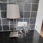 Mooie lampje tafellamp taupe €3,50, Ophalen of Verzenden, Minder dan 50 cm