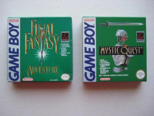 Final Fantasy Adventure Mystic Quest Nintendo Gameboy, Spelcomputers en Games, Games | Nintendo Game Boy, Zo goed als nieuw, Role Playing Game (Rpg)