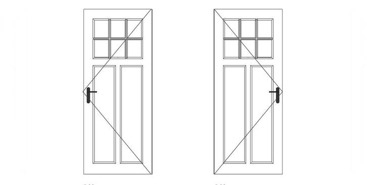 GEZOCHT paneeldeuren jaren ‘30 oude deur ruitjes, Doe-het-zelf en Verbouw, Deuren en Horren, Gebruikt, Binnendeur, 200 tot 215 cm