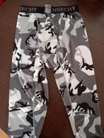 Thermo legging met legerprint, Maat 36/38 (S), Zwart, Gedragen, Legging