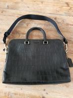 COACH Laptop-tas / Aktetas Zwart Croco Leer, Sieraden, Tassen en Uiterlijk, Tassen | Damestassen, Ophalen of Verzenden, Zo goed als nieuw