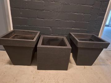 Bloembakken 3 stuks beschikbaar voor biedingen