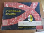 Uniek: Opel popular parts-boek 1953-1959 alle modellen, mooi, Auto diversen, Ophalen of Verzenden