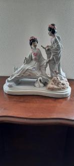 Prachtig Japans gesigneerd (antiek?) beeld voor 50 euro, Antiek en Kunst, Kunst | Beelden en Houtsnijwerken, Ophalen