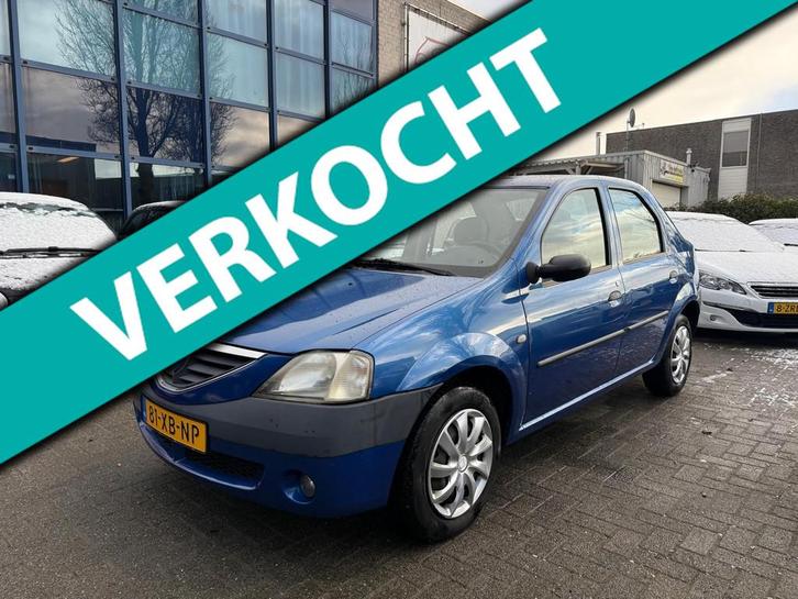 Dacia Logan 1.4 Lauréate Airco, , TREKHAAK, APK 01/27, 9700, Auto's, Dacia, Bedrijf, Te koop, Logan, ABS, Airbags, Airconditioning