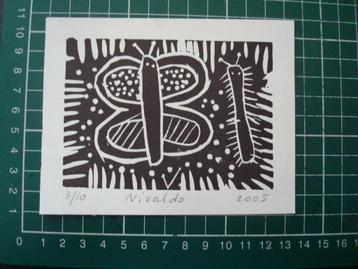 VINTAGE  GRAVURE VAN NIVALDO 2005 beschikbaar voor biedingen