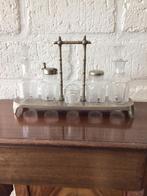 Menageset van kristal., Antiek en Kunst, Antiek | Glas en Kristal, Ophalen of Verzenden