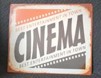 Wanddecoratie Cinema magneetbord, Ophalen, Zo goed als nieuw