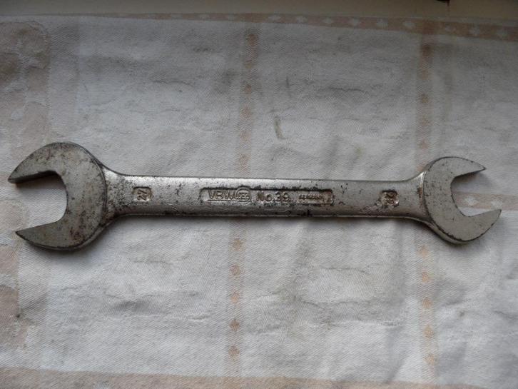 VBW No 39 maat 22 27 steeksleutel, Auto diversen, Autogereedschap, Zo goed als nieuw, Ophalen of Verzenden