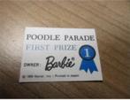 1965 BARBIE POODLE PARADE FIRST PRIZE  REPRODUCTION, Ophalen of Verzenden, Nieuw, Accessoires