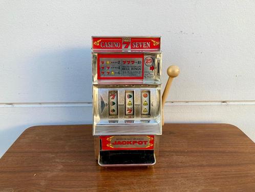 WACO Vintage Miniatuur Gokkast, Verzamelen, Automaten | Gokkasten en Fruitautomaten, Zo goed als nieuw, Overige munten, Ophalen of Verzenden