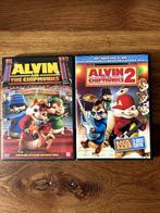 Te koop 2 dvd' van Alvin and the chipmunks deel 1, 2, Ophalen of Verzenden, Film, Zo goed als nieuw, Vanaf 6 jaar