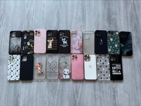 19 verschillende cases/beschermhoesjes iPhone 14 Pro Max, Telecommunicatie, Mobiele telefoons | Hoesjes en Frontjes | Samsung