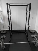 Power Rack + Bureau, Gewichten & Bankje, Ophalen of Verzenden, Gebruikt, Krachtstation