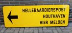 Emaille wandbord(en) Houthaven., Ophalen