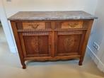 Antiek Eiken Dressoir/commode met Marmerblad, Antiek en Kunst, Ophalen