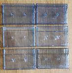 6 cassettebandjes doosjes, Cd's en Dvd's, Cassettebandjes, Ophalen of Verzenden, Gebruikt