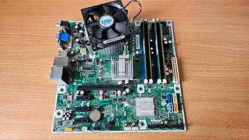 Moederbord met CPU en RAM uit een HP Pro 3010 MT computer, Computers en Software, Moederborden, Gebruikt, Intel, DDR3, Ophalen of Verzenden