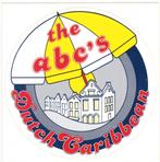 Sticker toerisme Dutch Caribbean abc's Aruba Bonaire Curaçao, Verzenden, Zo goed als nieuw, Overige typen