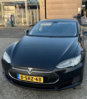 Tesla Model S 2013 Blauw beschikbaar voor biedingen