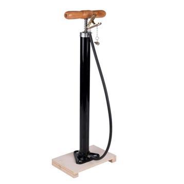 Dunlop Fietspomp met Houten Plank - Nieuw beschikbaar voor biedingen