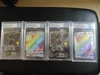 Graded Pokemon Cards 4, Foil, Zo goed als nieuw, Ophalen, Meerdere kaarten