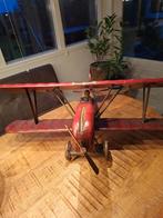 Vintage Decoratief Vliegtuig Model - Blikvanger!, Antiek en Kunst, Antiek | Speelgoed, Ophalen