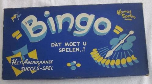 Vintage Bingo spel Homas spelen Assen., Antiek en Kunst, Antiek | Speelgoed, Ophalen of Verzenden