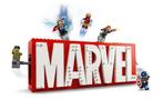 LEGO Marvel 76313 Logo en Minifiguren 931 delig, Ophalen of Verzenden, Nieuw, Complete set, Lego