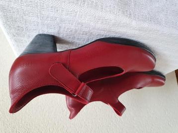 Arche rode leren schoenen maat 39 beschikbaar voor biedingen