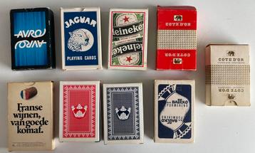Vintage Speelkaarten Collectie beschikbaar voor biedingen