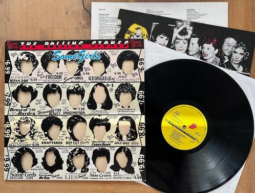 ROLLING STONES - Some girls ( LP; NMINT; grey cover ), Cd's en Dvd's, Vinyl | Rock, Zo goed als nieuw, Poprock, 12 inch, Ophalen of Verzenden