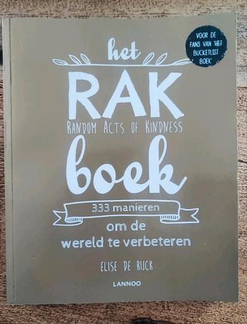 Elise de Rijck - Het RAK boek beschikbaar voor biedingen